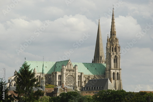 Obraz na płótnie cathédrale de Chartres 