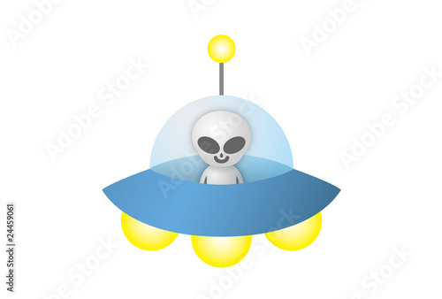 UFOに乗った宇宙人