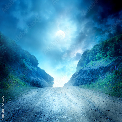 Moon road