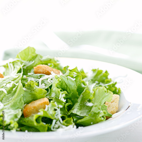 salad with thin focus