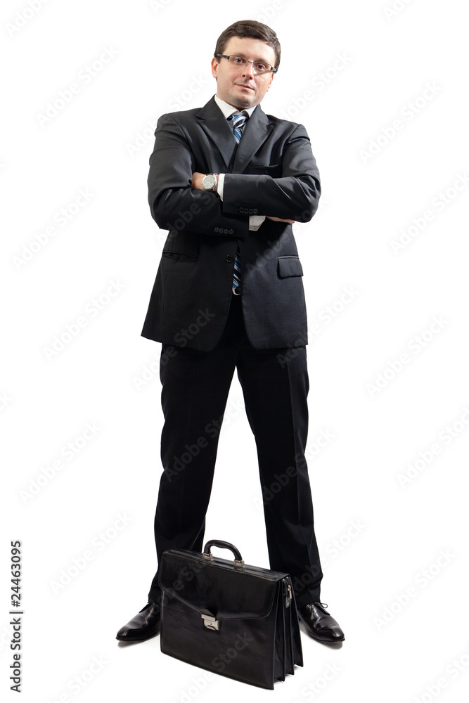 Portrait of a young adult businessman Portrait of a young adult businessman