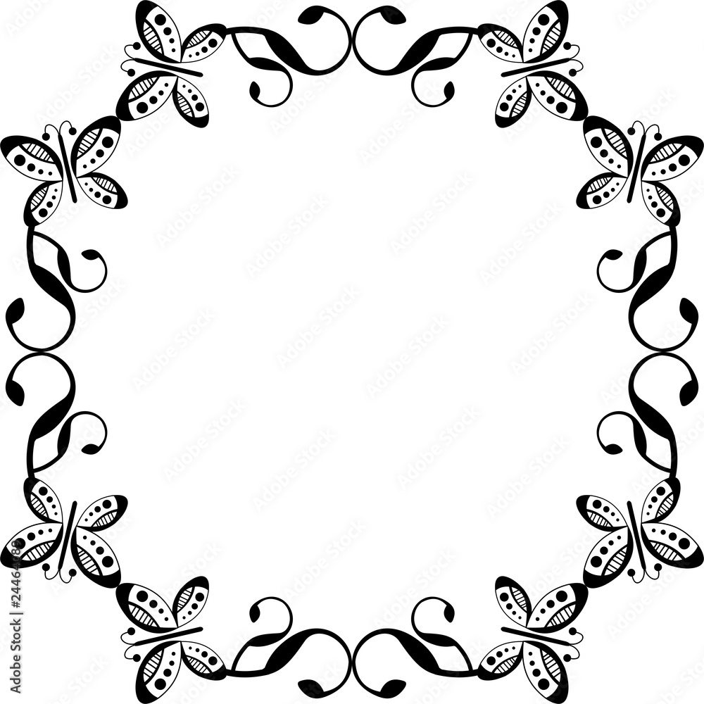 Butterflies frame Butterflies frame