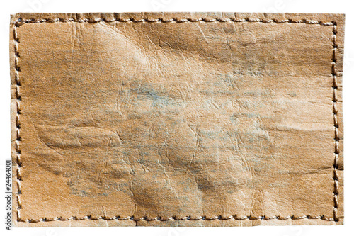 Blank jeans label