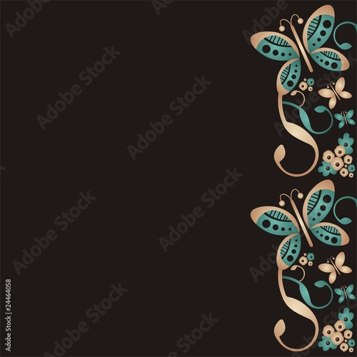 Butterflies background