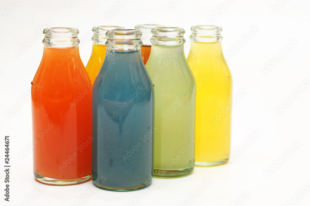 farbige saft flaschen farbige saft flaschen