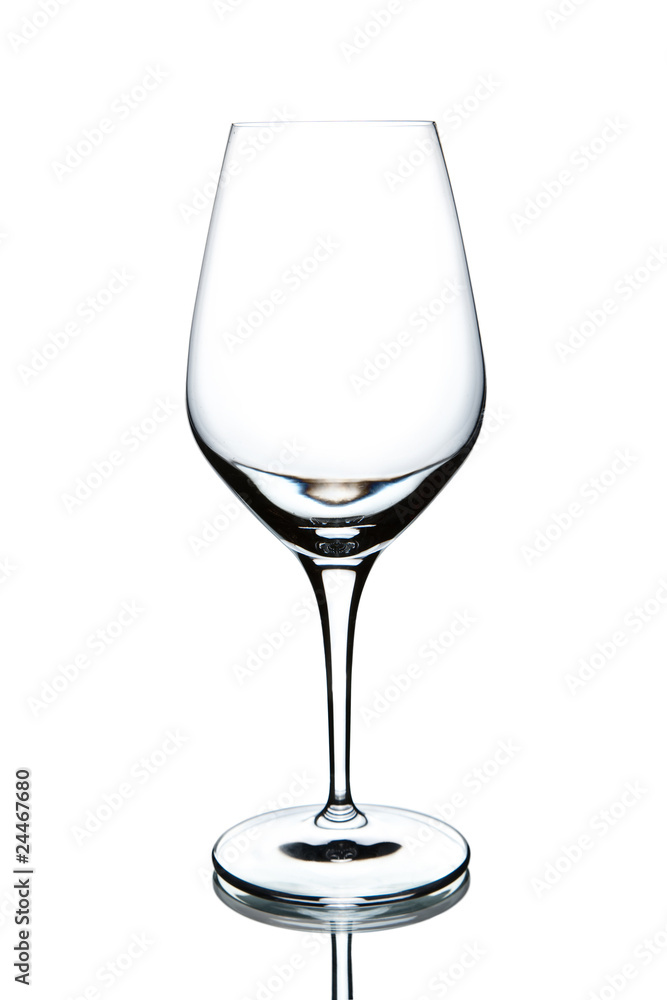 empty wineglass isolated empty wineglass isolated