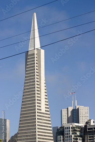 Skyscraper in San Francisco city