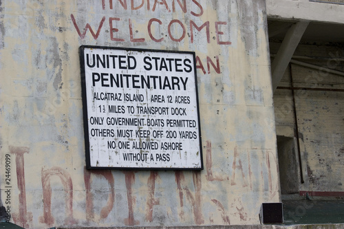 Alcatraz the island penitentiary in San Fraoancisco
