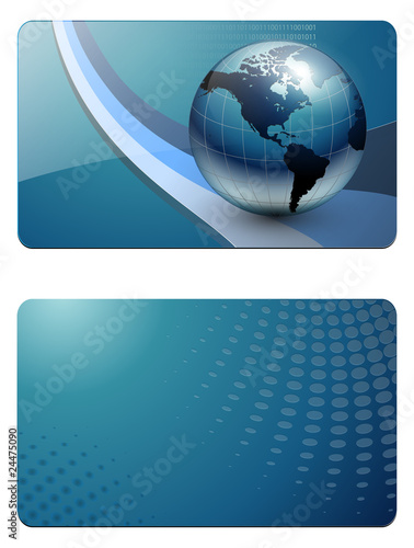 Business card template