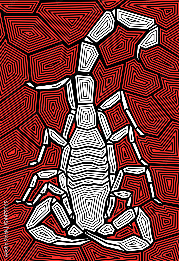 Scorpion design Scorpion design