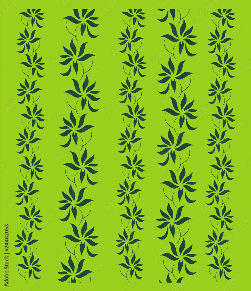 Seamless floral background. Vector illustration. Seamless floral background. Vector illustration.