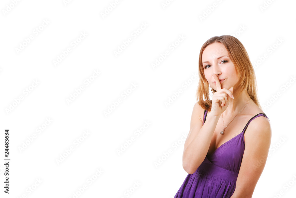 Young pretty girl in yellow dress Young pretty girl in yellow dress