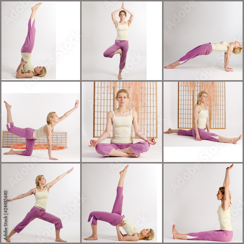 Yoga Collage photo