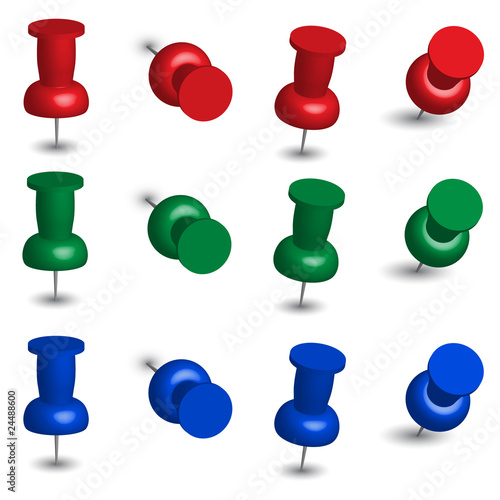 Set of Office Pins