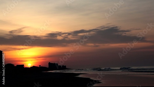 beautiful sunrise north myrtle beach - EDITORIAL