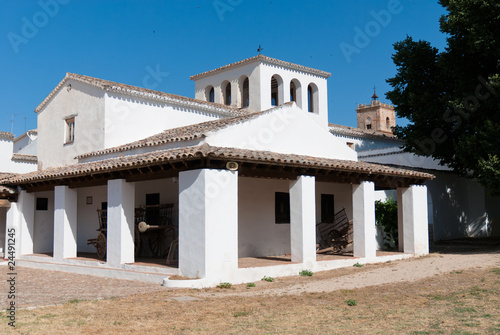 Typical rural building in "El Toboso", Spain.