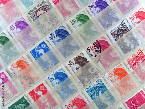 album de collection timbres français