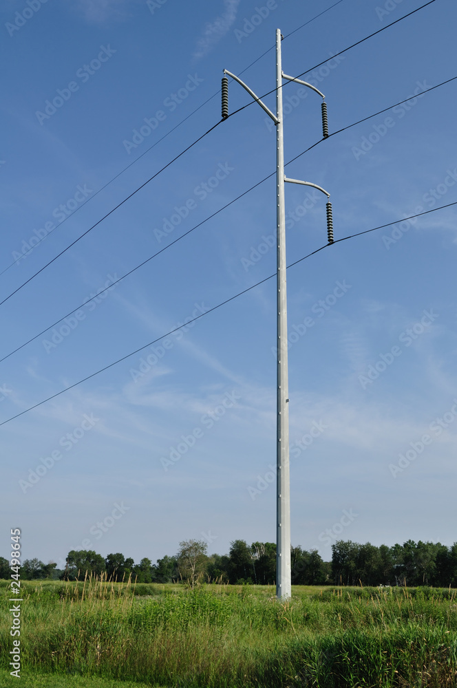 Obraz premium Power Lines