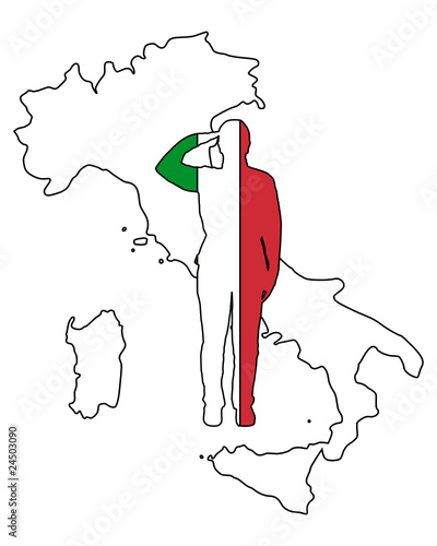 Italienischer Salut