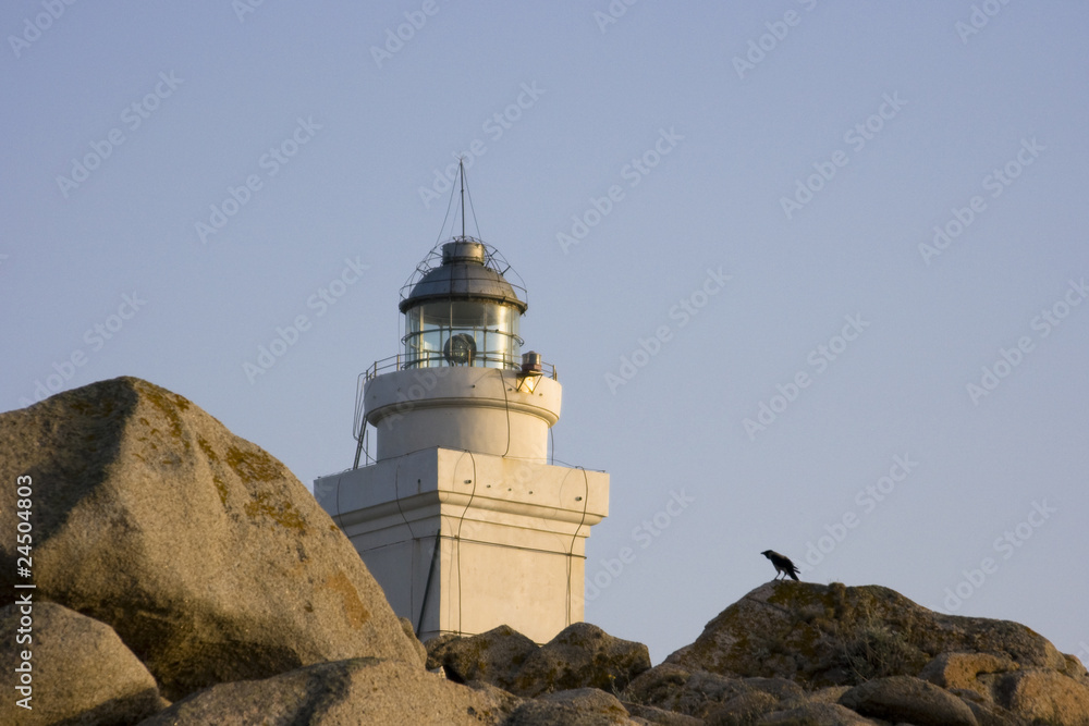 Lighthouse of Capo Testa - Sardinia Lighthouse of Capo Testa - Sardinia