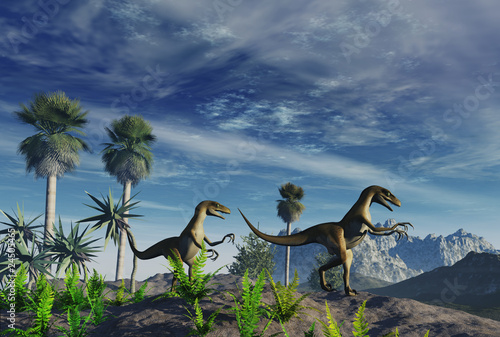 Tableau sur toile Dinosaurios