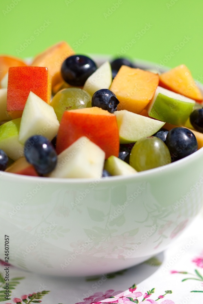 summer fresh fruits salad