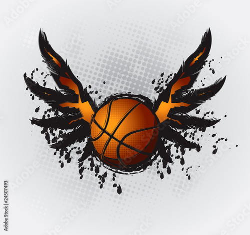 Basketball Design Element 1