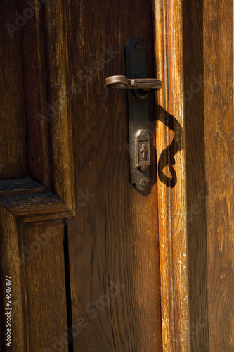 forged door handle