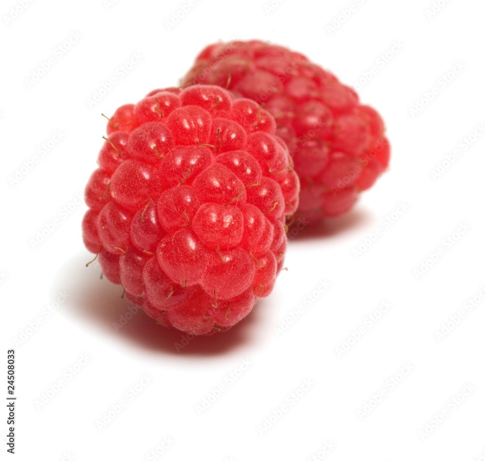 Raspberries. Raspberries.