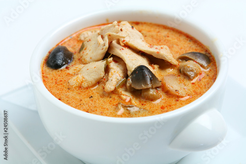 Spicy Thai Chicken Soup