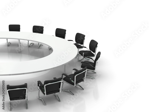 conference table and chairs
