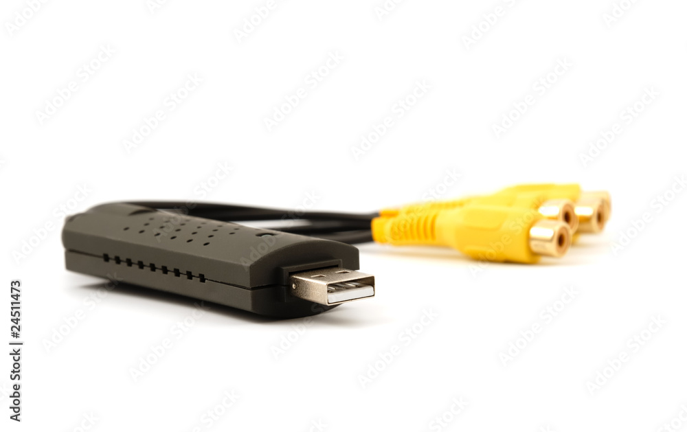 USB video audio capture adapter VHS to DVD hdd tv card USB video audio capture adapter VHS to DVD hdd tv card