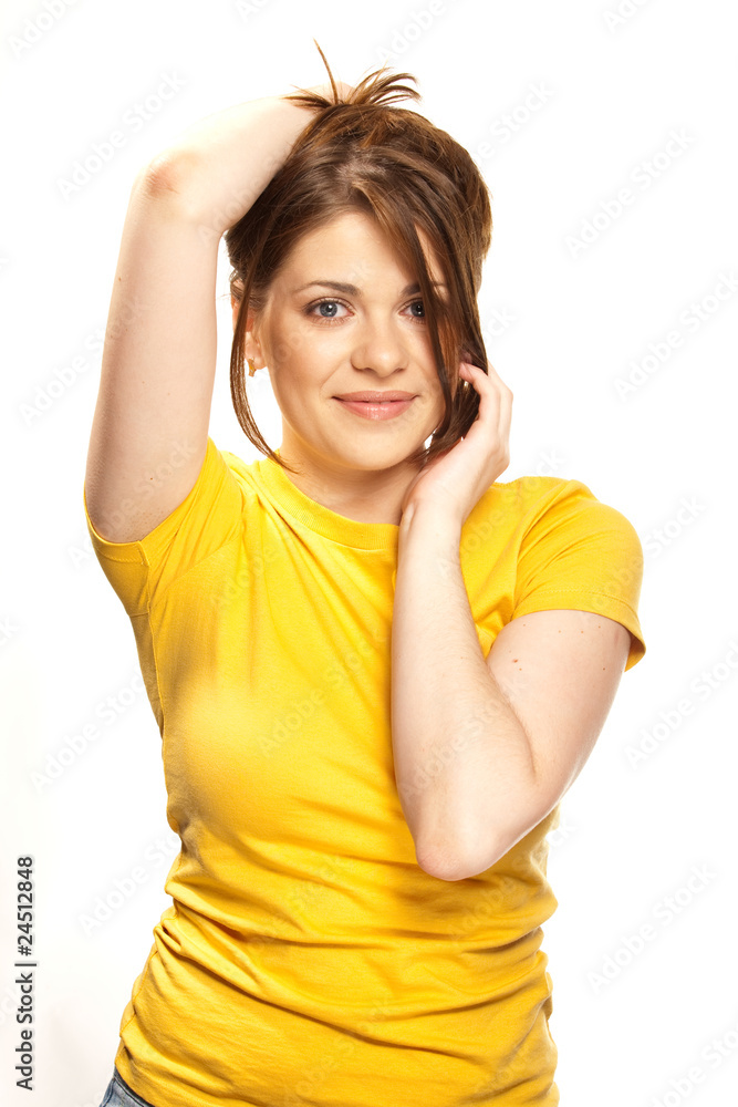 Portrait of beautiful woman Portrait of beautiful woman