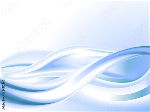 Abstract Blue wave