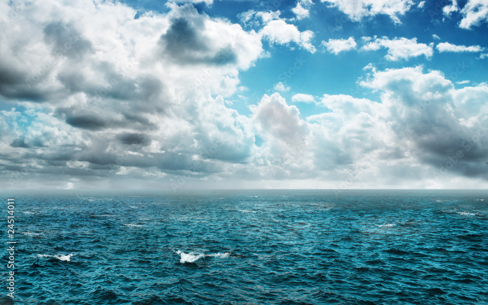 Naklejka premium Offenes Meer