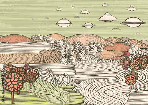 UFO - unidentified flying objects