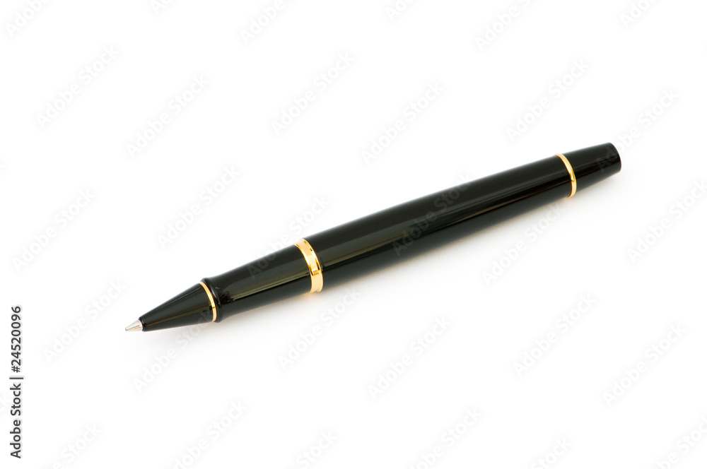 Writing pen isolated on the white background Writing pen isolated on the white background