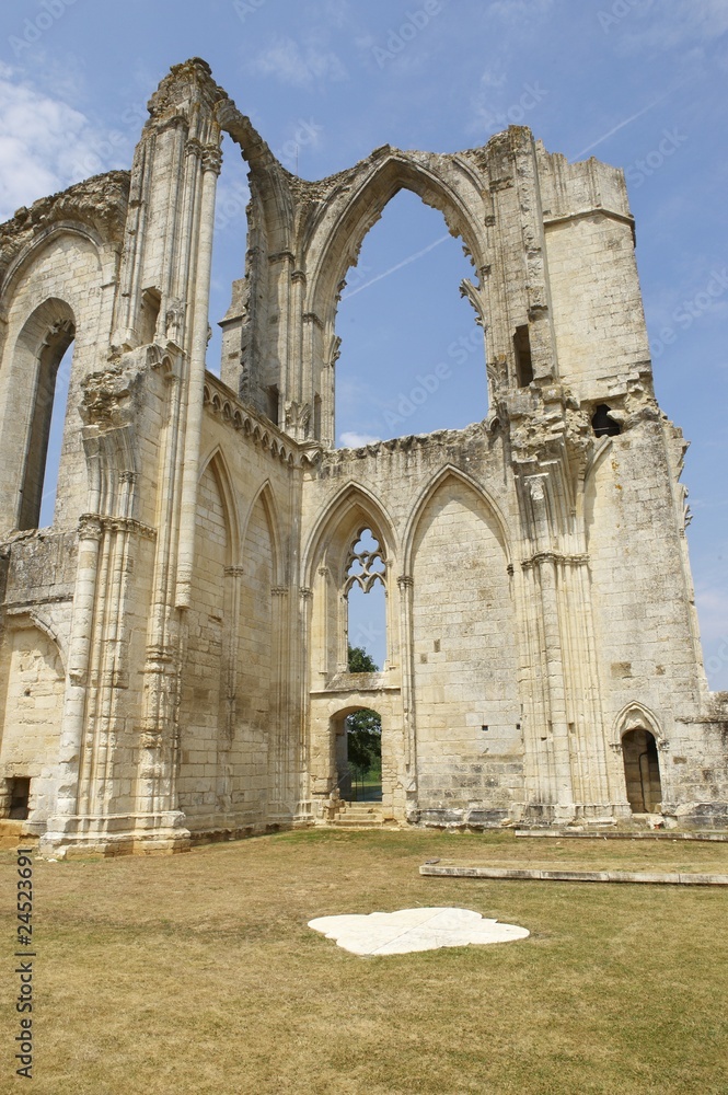 Obraz premium abbaye de maillezais en vendée