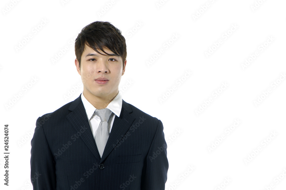 Face portrait of asian young businessman, Face portrait of asian young businessman,