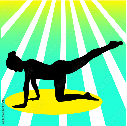 yoga  vector