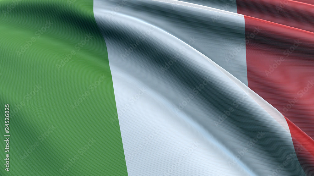 Obraz premium Flagge Italien