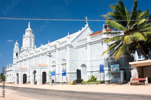 Catholic  Church in village near Kanyakumari,Tamil Nadu