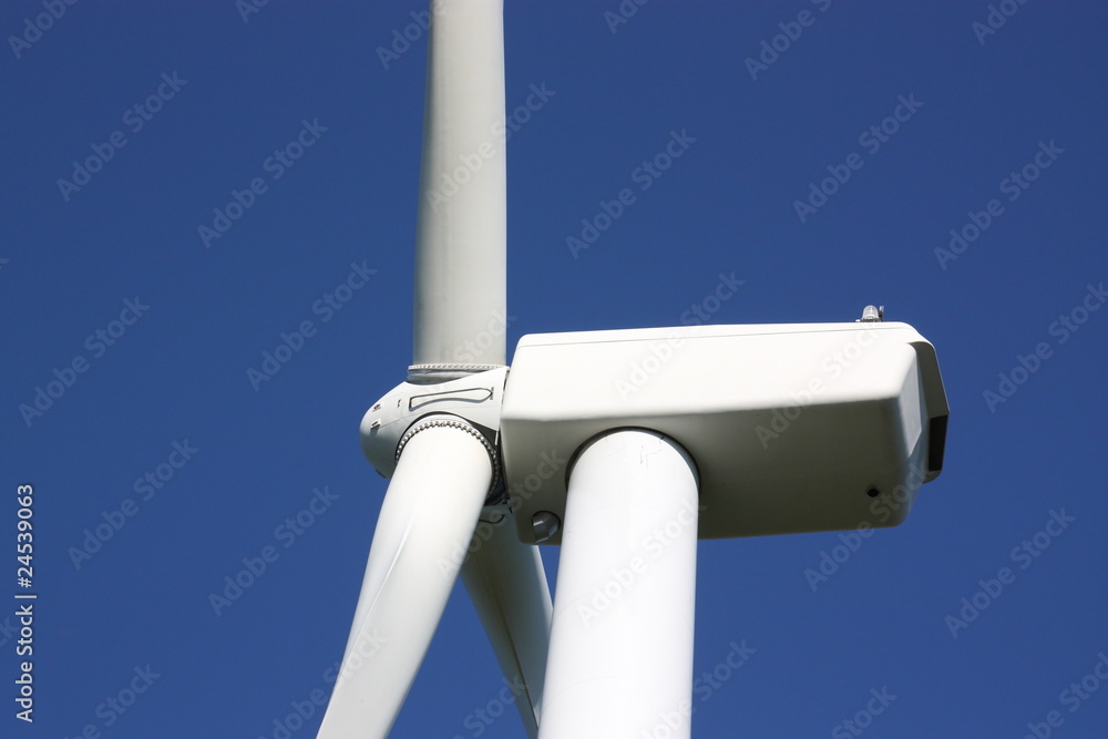 Close up detail of a wind turbine horizontal Close up detail of a wind turbine horizontal