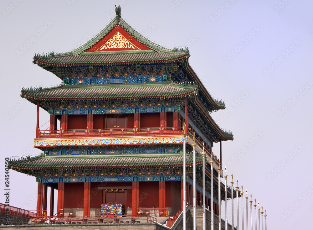 Beijing Tiananmen Temple.