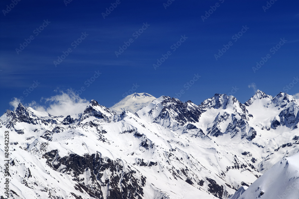 Caucasus Mountains. Elbrus.