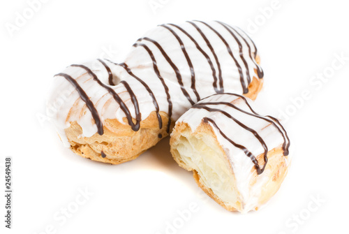 Cream eclairs
