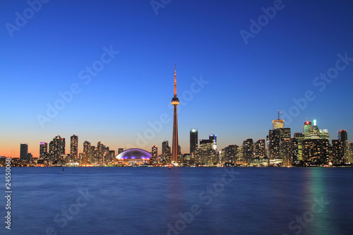 Photography Toronto Cityscape from Central Island