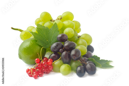 Grapes and lime