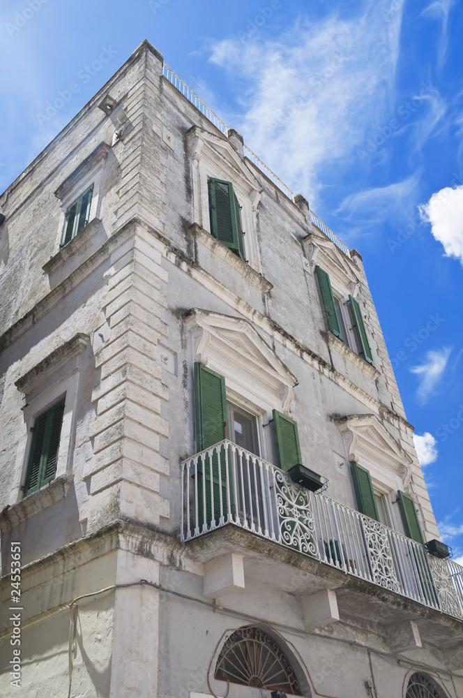 Historic Palace. Matera. Basilicata.