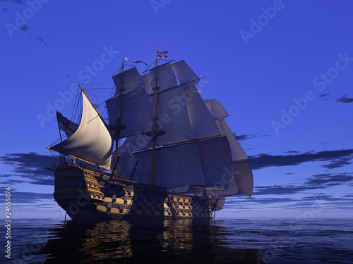 The ancient ship © Kovalenko I
